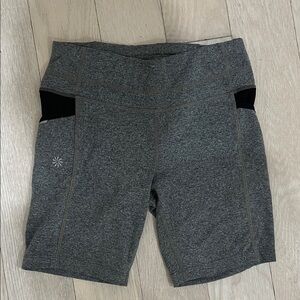 Athleta Gray Bike Shorts